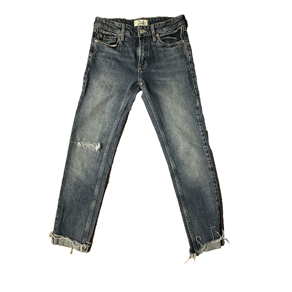 Free People Women's Size 24 Medium Wash Skinny Jeans
